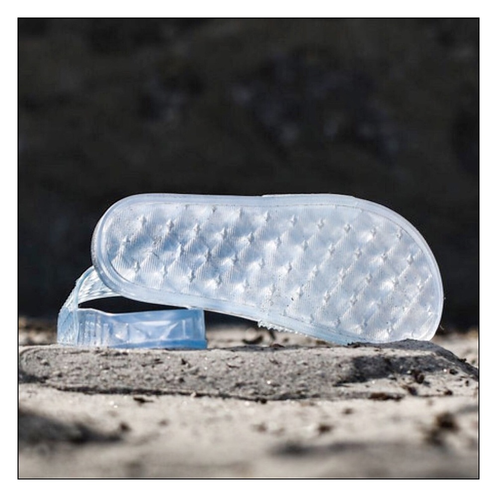 Fenty X Puma Rihanna Light Blue Jelly Slides - Picture 4 of 4